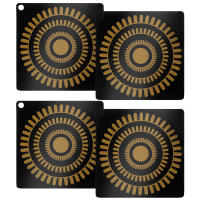 2/4Pcs Tapete De Cocina De Silicona Resistente Al Calor Cubierta Protectora Para Placa De Inducción Matriz Termocromica Protector De Estufa Moderna Ecológica - details 0