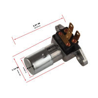 Interruptor De Faros De Coche Instalado En El Piso Para GMC Chevrolet Buick Cadillac DS72T D808 Metal Material Interruptor De Luz De Faros - details 1