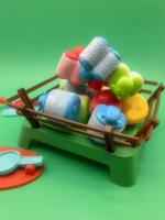 Juguete Educativo Interactivo Crazy Little Sheep Para Mejorar La Coordinación Mano-Ojo Juego De Parentezco Con Diseño De Oveja Color Verde Adecuado Para Niños De 3 a 12 Años - details 5