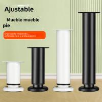 Pies De Muebles Ajustables De Acero Inoxidable Para Sofá Armario Estante Negro Y Blanco Hardware De Madera Metálica Para Armario De Baño - details 0