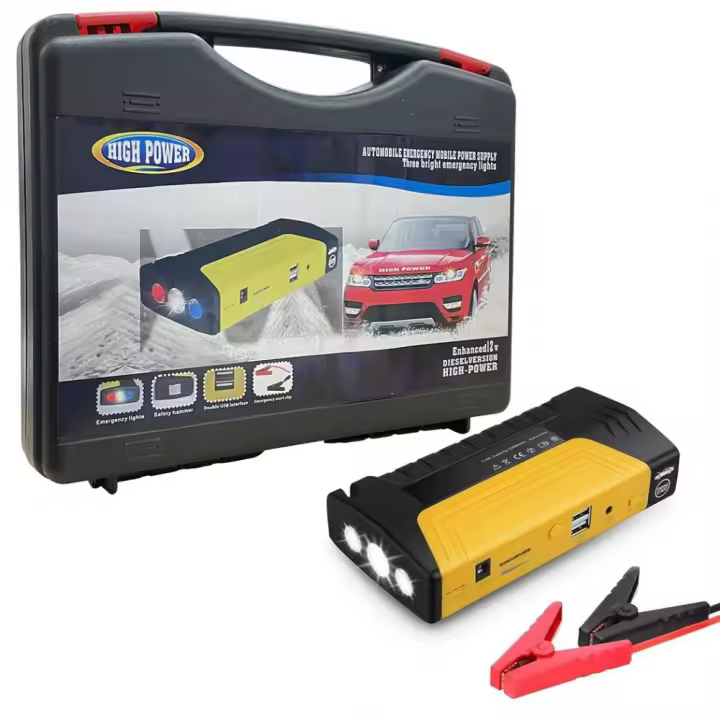 Mediawavestore Arrancador Batería Coche 300A 15000mah Power Bank - 1