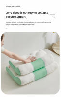 Almohada Anti-Tracción De Soja Para Adultos Y Niños Durable Para Dormitorio Estudiantes Y Hogar Ayuda Al Sueño Con Relleno De Poliéster 100% - details 10