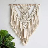 Macrame Tapiz Decoración de La Pared Bohemia Estilo Bohemio Tejido Decoración Del Hogar 55X70 Cm - details 2