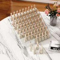Exhibidor De Maquillaje Acrílico Transparente Multicapa 3/5/7 Estante De Almacenamiento Para Esmaltes De Uñas Y Joyas Organizador Simple Montaje Fácil - details 9