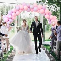 Zirizon-KIT ARCO 5M PARA GLOBOS, para fiestas, bodas, eventos de novia, graduación, decoración de cumpleaños, bufés de dulces, mesas de postre, baby showers, decoración de Navidad, Año Nuevo ( Globos no incluidos ) - details 2