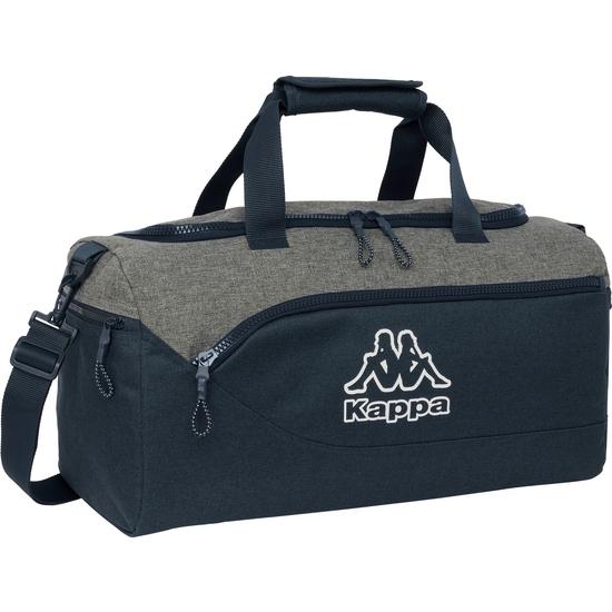 SAFTA - BOLSA DEPORTE KAPPA "DARK NAVY" - Macuto Material Resistente y Duradero con Diseño Ergonómico y Cómodo - Macuto para Deporte Unisex - Macuto Diseño Único y Licencia Oficial By KAPPA "DARK NAVY"