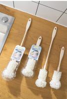 Cepillo De Esponja Para Limpieza De Cristales Y Vajilla Con Mango Largo Herramienta De Limpieza Para Cocina Y Hogar Apto Para Botellas Y Cristales - details 11