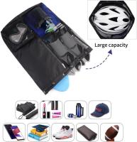 Mochilas Cuerdas Mujer Hombre: Bolsa Cordón Gimnasio Impermeable de Nylon with Cremallera Exterior, Mochila Gym Salida para Deportes Vacaciones Viaje Playa - details 2