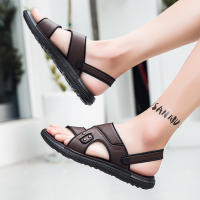 Sandalias Para Hombre Verano Comodidad Playa Exterior Retro Casual Zapatos De Cuero No Especiales Antideslizantes Flip Flops - details 9