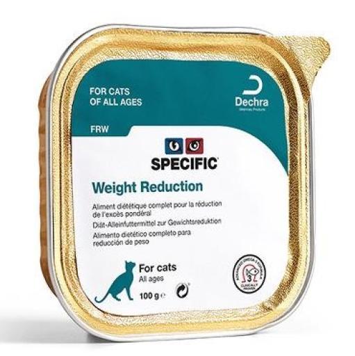 Specific wet food frw weight reduction for cats - 7x100 gr