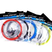 Kit De Cable De Freno Y Cambio Para Bicicleta 2m/2.5m 4mm/5mm Set Completo De Reparación Para Bicicletas De Montaña Y Carretera Con Aluminio Y Acero Carbono - details 0