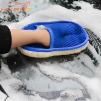 1Pcs Limpieza De Coche Con Paja Azul Herramienta De Limpieza Para Motocicleta Y Automóvil Cepillo De Limpieza Suave Para Cuero - details 13