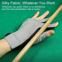 Guante De Snooker Elástico Para Mano Izquierda Y Derecha Antideslizante De Spandex Accesorios De Entrenamiento Para Billar - details 8
