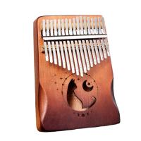 Kalimba Profesional Pianoforte De Uso Manual Con Veneer De Madera Sólida 17/21 Teclas Instrumento Musical Regalo De Navidad - details 4