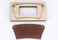 Portátil Fundas Para Taza De Café O Soda De Cuero Genuino Con Múltiples Moldes De Acero De Carbono Alto Para Cortar Reutilizable Soporte Para Tazas - details 0