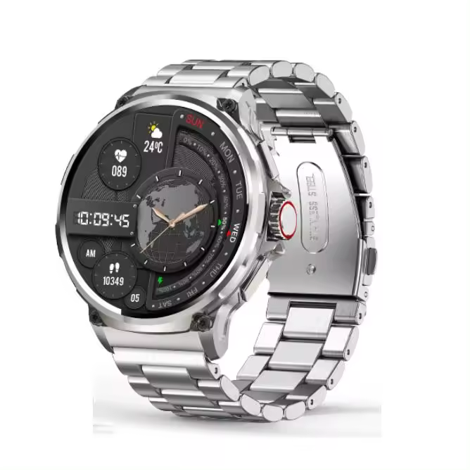 Reloj Inteligente Para Hombres Ultra HD 1,85 con GPS Track Bluetooth Llamada 710 Mah Katería Grande Deportes Gimnasio Impermeable - 1