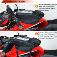 Bolsa De Tanque De Motocicleta Impermeable Decorativa Mochila Motocross Equipamiento De Moto Sillín Trasero Para Conductor - details 7