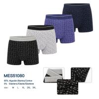 Calzoncillos tipo bóxer liso pack de 4 unidades - details 0