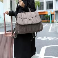 Bolso De Diaper Impermeable Para Mujeres Embarazadas Y Recién Nacidos Bolsa De Hospital Y Viaje Adecuada Para Madres Y Bebés Compatible Con Carrito De Compras - details 10
