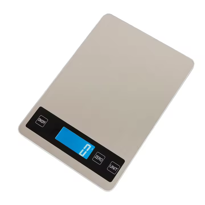 Báscula de Cocina Digital 5000g/1G Maple Inoxidizable Alta Precisión - 1