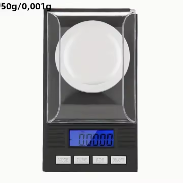 Báscula De Precisión Milligramos USB Potenciado Escala Digital Para Joyería Y Medicamentos Electrónica Portátil Carat Medidor - 1
