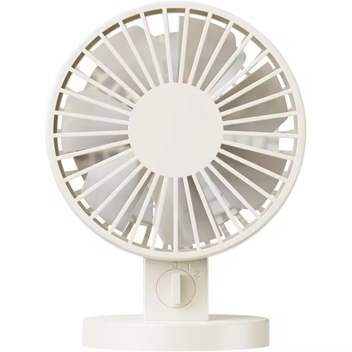 Ventilador de escritorio USB, potente ventilador de escritorio, ventilador de escritorio USB de escritorio, 2 velocidades, ventilador de mesa pequeño, ventilador de refrigeración, alimentación USB para el hogar, la oficina, el ventilador del coche - 1