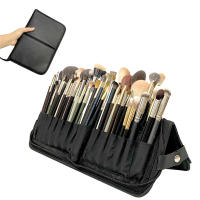 Bolso Organizador De Maquillaje Para Mujer Profesional Plegable Impermeable Con 29/14 Agujeros Estuche Portátil Para Cosméticos Y Cepillos De Maquillaje - details 7