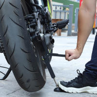 Soporte De Rueda Para Motocicleta Portátil Estabilizador De Elevación Plegable Swingarm Ahorro De Energía Para Bicicleta De Tierra - details 4