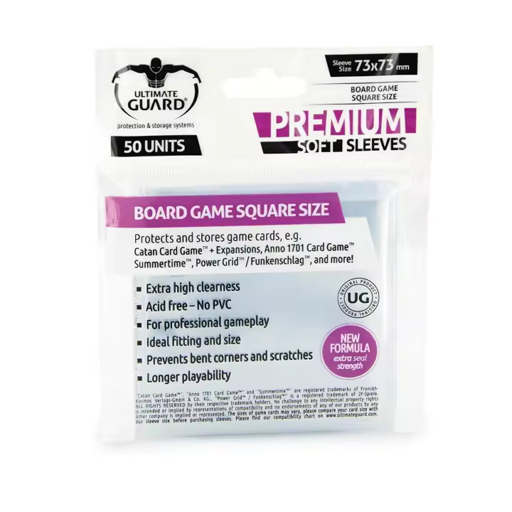 Fundas Ultimate Guard Premium 73x73 mm - 1