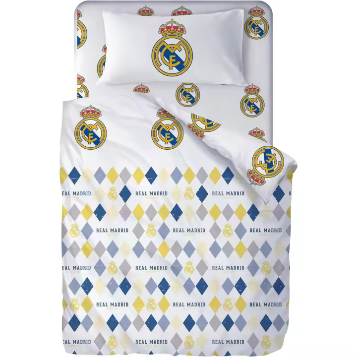 DM Juego De Sabanas Real Madrid 3 Piezas Cama 90 RM181080 - 1
