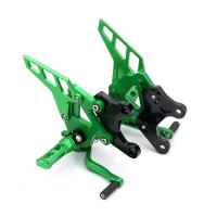 ✅ RajoMotor Estriberas retrasadas compatibles con Kawasaki para modelo Z900 2017 2018 2019 2020 / Z900e 2017 2018 2019 2020  Estriberas, Reposapiés, Pedales, Pegs, Plataformas ESTRI10 - details 2
