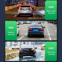 Cámara De Coche 1080P Con Pantalla Táctil Y Cámara Trasera Para Vehículo Visión Nocturna Grabadora De Video DVR Dual Para Carro - details 3