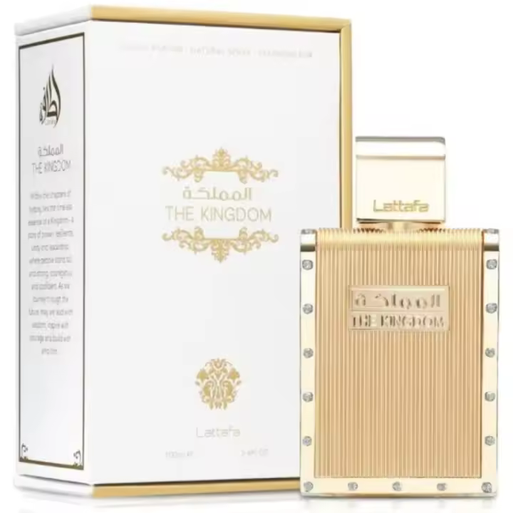 The Kingdom Lattafa Hombre EDP 100 ml | Perfume Árabe 100% Original, Poder Oriental y Lujo Masculino - 1