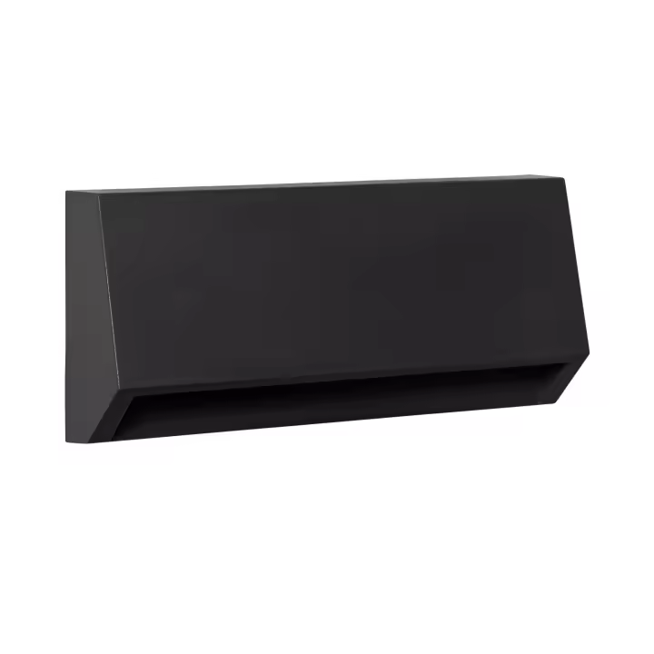 Ledkia Baliza Exterior LED 3W Superficie Pared Rectangular Antracita Valeta 2700K Blanco Cálido - 1
