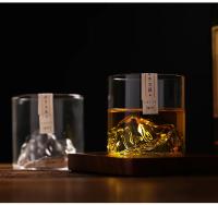 Vaso De Whiskey Montaña Japonés 3D Vintage Vino De Glaciar Vaso De Vodka Eco-amigable Material De Vidrio Caja De Regalo De Madera - details 16