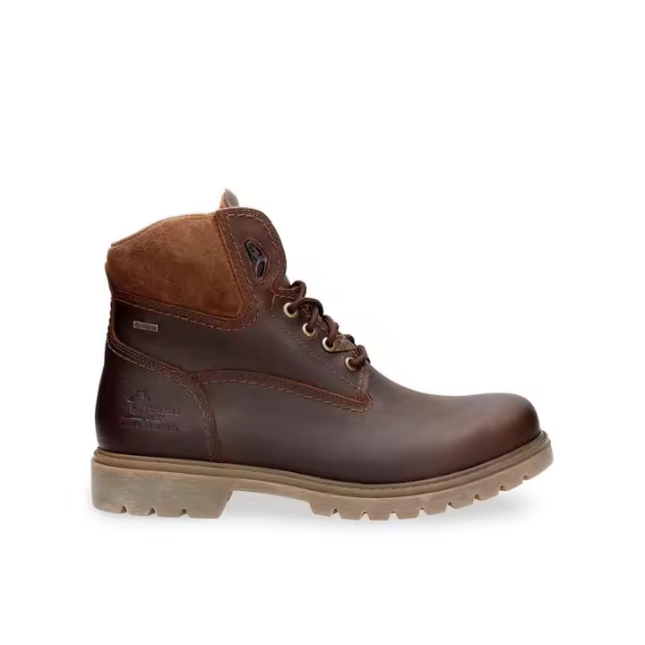 Panama Jack AMUR-GTX C10 Botines para hombre marrones en piel 82895 - 1