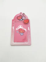 Kawaii BT21 Porta Tarjetas De Identidad De Anime Popular Con Cadena Para Llaves PVC Para Estudiantes Y Adultos Medidas 13.7x7.5CM Unisex - details 10