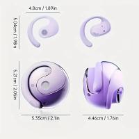 audífonos inalámbricos de traducción, dispositivo de soporte para traducción de idiomas, traducción real de más de idiomas y , multicolor y elegante, larga duración de juego, audífono inalámbrico con batería recargable, estuche de carga tipo-c, para viajes, negocios, estudio detalles 4