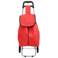 Carro de Compras con Ruedas VidaXL Rojo 35 L - details 1