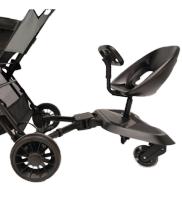 Asalvo Patinete Go Seat 2 en 1 para Silla de Paseo - Juguete para Niños Patinador - Fácil y Rápida Instalación - details 1