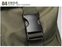 Mochila de Tela Oxford de 65L para Exterior, mochila táctica de camuflaje para senderismo, mochila de montañismo, mochila de viaje para parampar para helbres - details 20