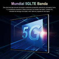 16GB + 1TB,Tablet Android 2025, 20000mAh, Versión Global, Nueva Red, 10,1 Pulgadas, 14 Núcleos, Android 13,0, Wifi - details 9