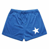 Shorts De Running Para Hombre Verano Blanco Estampado Pentagrama Puro Deportivo Casual Cómodo Refrescante Versátil Talla True - details 3