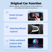 Adaptador CarPlay Y Android Auto Sin Cables Para Coche Con Enchufe OEM 2en1 Smart Box Compatible Con Netflix Para Mazda Toyota Volvo - details 6