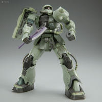Modelo De Armadura Zaku Ms-06f Battle Damaged 1/144 Weimei WM Hg Figura De Acción De Plástico Para Juegos Y Coleccionistas - details 4