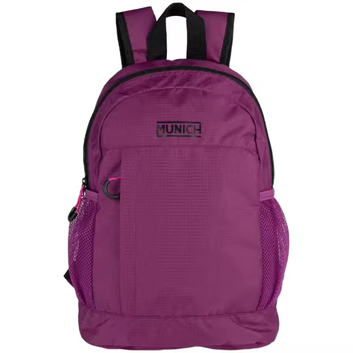 Mochila MUNICH Gym Sports 2.0 Slim para unisex en color rosa - 1