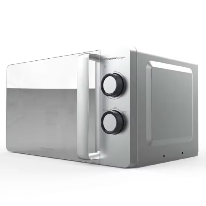 Cecotec Microondas de 20L Proclean 3060 Flatbed. Mirror Potencia de 700W, Diseño Compacto, Interior Cerámico - 1