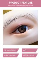 CNKESS Microblading 5D Textured Bionic Silicone Para Tatuaje De Cejas Y Ojos Módulo Estéreo De Maquillaje De Ojos Material De Silicona - details 2