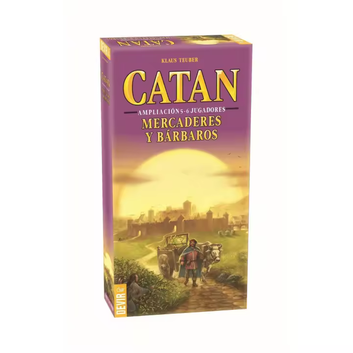 Catan Mercaderes y Bárbaros Ampliación 5-6 Jugadores - Juego de Mesa en Español - 1