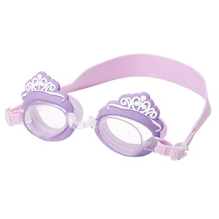 Gafas de natación para niños HD antivaho impermeables para niños y niñas, gafas de natación para bebés pequeñas y medianas - 1